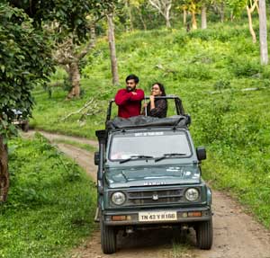 jeep safari in mudumalai