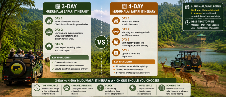 tour days mudumalai 